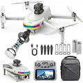 GPS Drone With 4k Camera For Adults, 5.5"Hd Touchscreen Remote,Brushless Motor,50 Mins Flight, Follow Me Drone,Auto Return,Long Range Transmission, Ai Track&Orbit Mode,Hobby Rc Quadcopters & Multirotors ,Under 260g