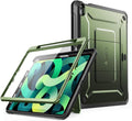 SUPCASE Unicorn Beetle Pro Series Case Designed for iPad Air 4 (2020) 10.9 Inch, with Pencil Holder & Built-in Screen Protector Full-Body Rugged Heavy Duty Case (Green)