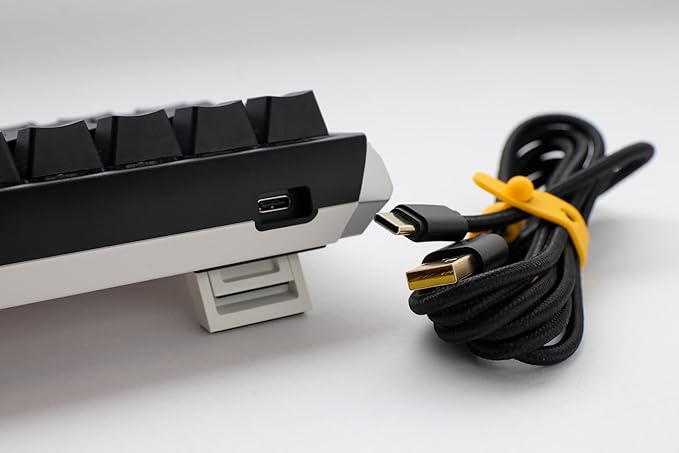 Ducky One 3 Mini 60% Mechanical Keyboard: Quack Mechanics Dampening, Hot-Swappable Cherry MX Red Switches, High-Density PBT Tripleshot Keycaps, RGB, US, Black