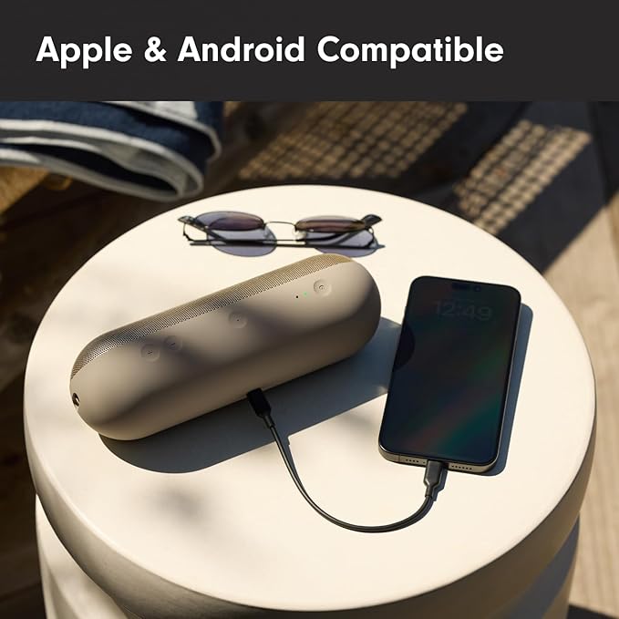 Beats Pill - Wireless Bluetooth Speaker with AppleCare+ (2 Years) - Champagne Gold