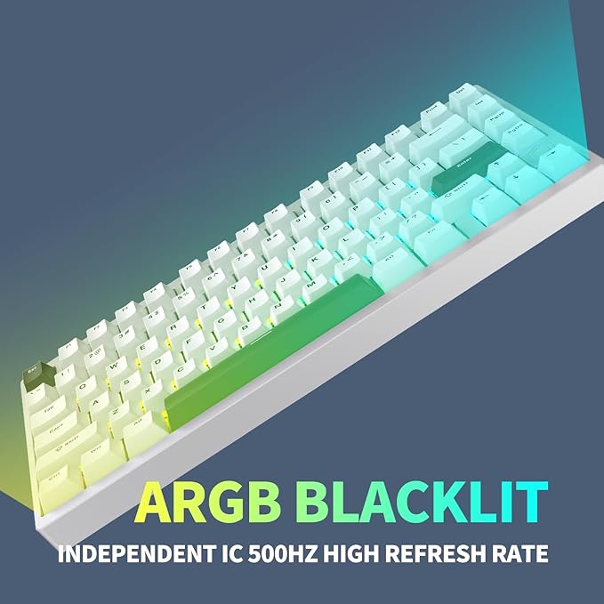 IROK MG75PRO 81 Keys Wired Magnetic Switch Mechanical Keyboard, Hall Effect, 8KHZ/ARGB/CNC Aluminum, Gasket Structure Gaming Keyboard(Silver