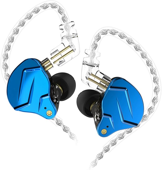 KZ ZSN Pro X in Ear Monitor Earphone 1BA 1DD Wired Earphone HiFi Sport Gaming Earbuds Headphones Compatibility for Phone Computer Tablet