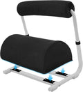 Under Desk Footrest Detachable - Leg Rest Adjustable 3 Height Positions for Under Desk, Ergonomic Foot Rest for Office or Home Use