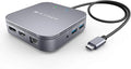HyperDrive USB-C & Thunderbolt 4 Dual Monitor Dock - 4K60Hz HDMI Thunderbolt Docking Station -7-in-1 Dock - Slim, Portable, Powerful