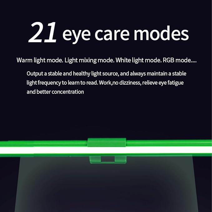 Computer Monitor Lamp | 3 Colors Adjustable Lamp Anti-Glare | Screen Desk Light Bar - for Office Home Table Dorm College Workbench Cubicle Desk