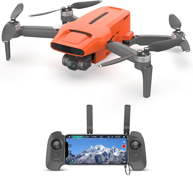 FIMI Mini 3 Drone with Camera for Adults 4K, Upgraded Imaging Module, 3-Axis Gimbal, 9KM HD Transmission, 4K/60fps 48MP Camera, AI Night Vision, Auto Return, Visual Tracking, 32min Flight