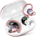 Wireless Earbuds Sport, Bluetooth 5.4 Headphones Bass Hi-Fi Stereo Over Ear Buds, 56Hrs CFZNoise Cancelling Headset with Earhook, IP-X7 Waterproof Earphones Workout Running for Laptop Pad Android iOS