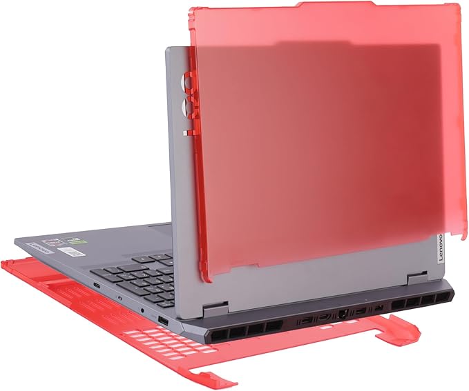 mCover Case ONLY Compatible for 2023-2025 15.6" Lenovo LOQ 15IAX9 15ARP9 15IRX9 15AHP9 15IRX10 15AHP10 Series Windows Computers (NOT for Other Lenovo Models)- Red