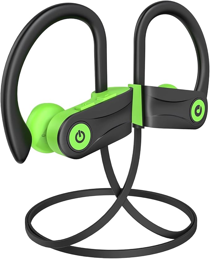 Boean Wireless Headphones Workout Headphones Bluetooth 5.3 with IPX7 Rating Workout Running Headphone with 16 Hours Bluetooth Earbuds for Man Women