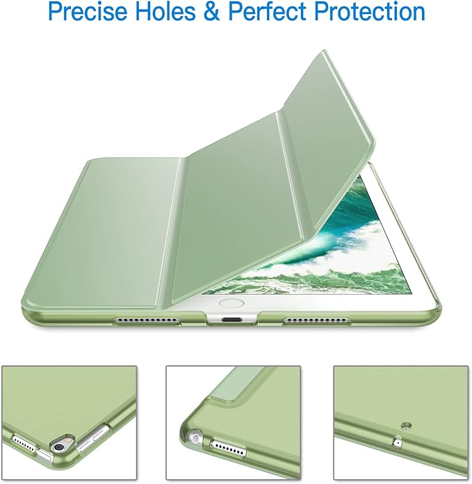 JETech Case for iPad Pro 10.5-Inch and iPad Air 3 (10.5-Inch 2019, 3rd Generation), Smart Cover Auto Wake/Sleep Cover (Matcha Green)