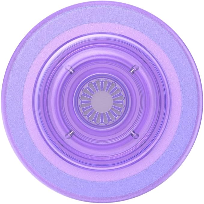 PopSockets Phone Grip for MagSafe, Magnetic Holder, Phone Stand - Lavender Translucent