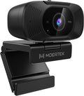 4K Webcam with Microphone, 1080P 60fps Webcam for PC, 8MP UHD 92° Wide Angle Len, Automatic Light Correction, USB Camera with Privacy Cover, External Computer Camera for Business Meeting/Video Call
