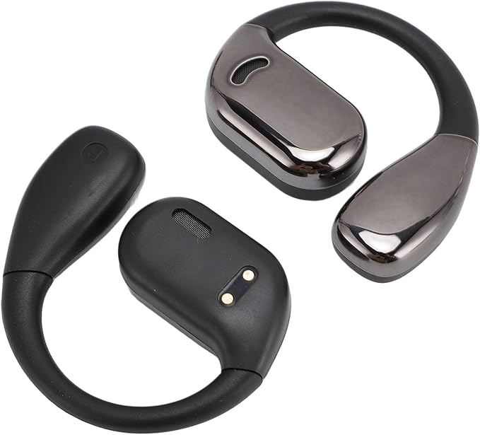 M75 TWS Bluetooth Translation Earphones, 3 Modes On Ear Translator Earphone in Real Time, ANC Technology, for Travel Business International Students (Black)