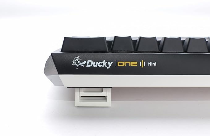 Ducky One 3 Black 60% Mechanical Keyboard: Quack Mechanics Dampening, Hot-Swappable Cherry Speed Silver Switches, High-Density PBT Doubleshot Keycaps, RGB, US, Black