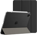 JETech Case for iPad Pro 11 Inch, 2022/2021/2020 Model, Slim Stand Hard Back Shell Smart Cover with Auto Wake/Sleep (Black)