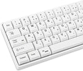 GTSP 135-Key Japanese White keycaps 65 Percent XDA keycap Set for 60 Percent TKLKeyboard for Cherry Mx 87/68/64/104 Mechanical Keyboard (Minimalist XDA)