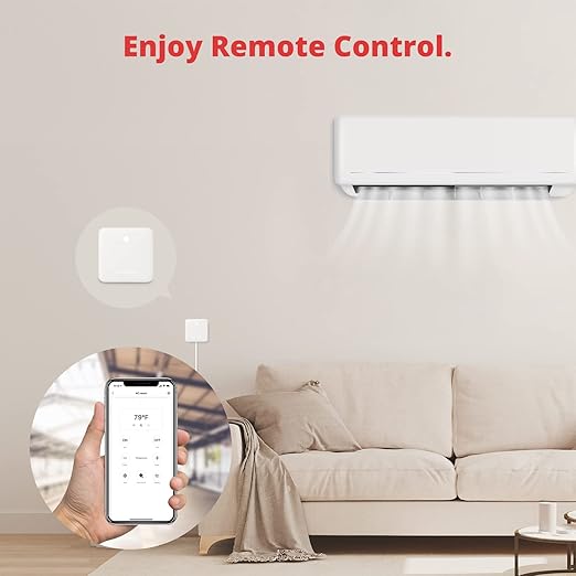 SwitchBot Bot White & Hub Mini Kit: Automate IR Devices & Physical Switches with Alexa/Google Voice Control, App Scenes & Timers.