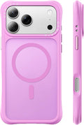 ORNARTO Magnetic for iPhone 17 Pro Max Case, 20FT Military-Grade Drop Protection, Compatible with MagSafe, Slim Shockproof Translucent Matte Phone Case for iPhone 17 Pro Max 6.9", Cherry Blossom