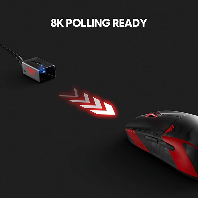 Pulsar Gaming Gears X2 Crazylight Wireless Gaming Mouse, Ultra Lightweight 1.27 oz (36g), Optical Switch, 32000 DPI, 750 IPS, XS-1 Sensor, 8k Compatible (Mini, Black, T1 Edition)