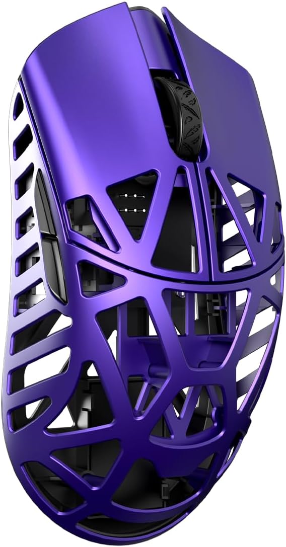 MK x WLMOUSE Beast X Max Wireless 8K Mouse (OM Opticals, Purple)