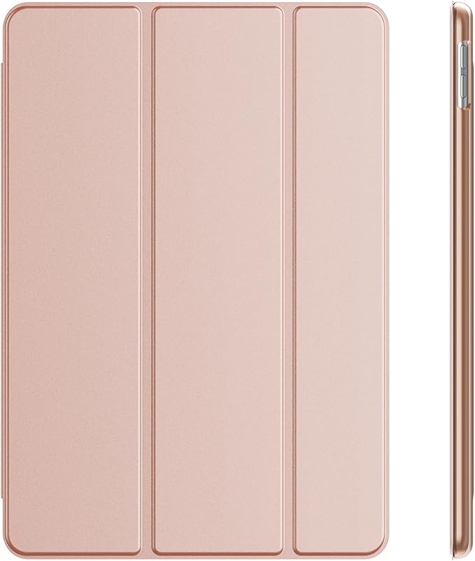 JETech Case for iPad Pro 10.5-Inch and iPad Air 3 (10.5-Inch 2019, 3rd Generation), Smart Cover Auto Wake/Sleep Cover (Rose Gold)