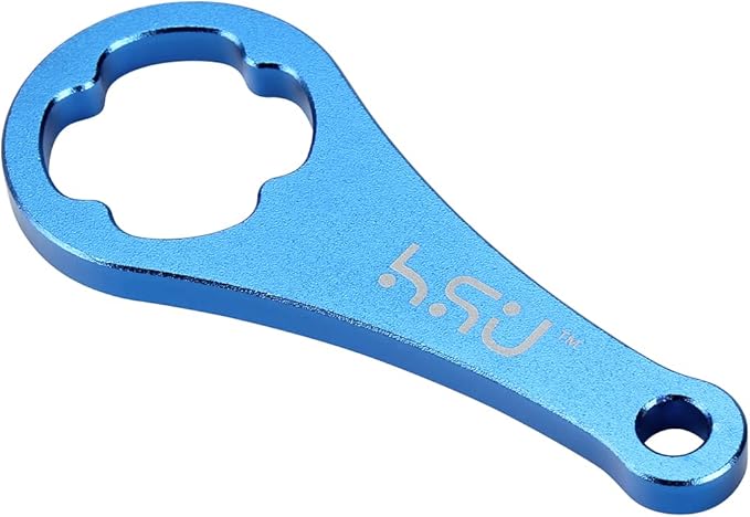 HSU Aluminum Thumbscrew Set + Wrench for Gopro Hero 13, 12, 11, 10, 9, 8, 7, 6, 5, 4, 3, Gopro Session, AKASO Campark and Other Action Cameras (Blue)
