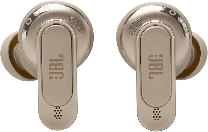 JBL Tour Pro 3 - True Wireless Noise Cancelling Earbuds with Smart Charging Case, Legendary Pro Sound with Hybrid Dual-Driver, Spatial 360 Sound with Head Tracking (Latte)