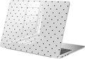 Compatible with MacBook Pro 13 inch Case M2 2025, 2024-2016 A2338 M1 A2251 A2289 A2159 A1989 A1708 A1706, Cute Black Polka Dot Protective Hard Shell Clear Cover for Mac Pro 13
