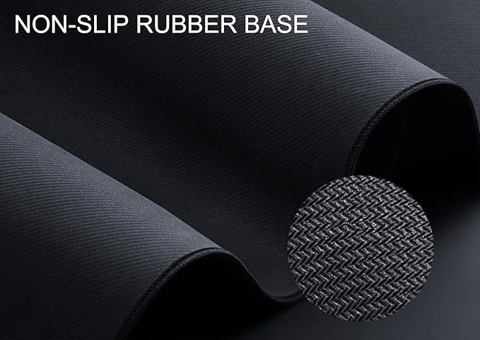Large Gaming Mouse Pad, XXL Extended Computer Keyboard Mouse Mat with Stitched Edges, 31.5" x 15.7" Non-Slip Waterproof Rubber Base Office Big Long Mousepad for Work, Game, Office, Home, Green