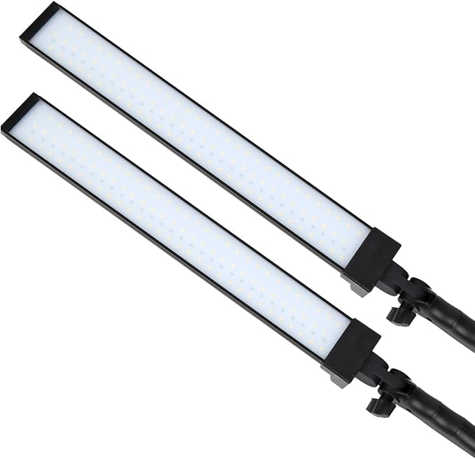 180 LED Light Photography Studio LED Lighting Kit Handheld Wand Stick Adjustable Light with Stand Tripod and Bag for Photographic Video Fill Light, Live Streaming, Portrait, Product, Tattoo