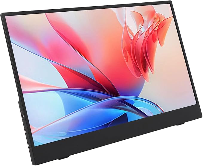 Laptop External Display Portable 13.3in 4K USB C High Definition Multimedia Interface Innovative Gaming Second Screen (US Plug)