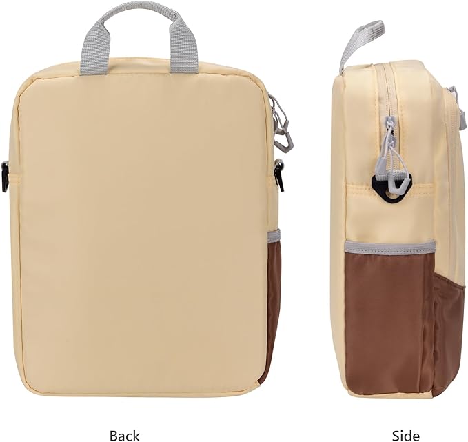 Tablet Sleeve Bag, Goose Yellow, 9-11 Inch | Padded Travel Case, Shoulder Strap, iPad Pro 11-in M4, iPad Air 11-in M2, Galaxy Tab S9/S8, iPad 10.9 10th Gen
