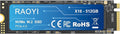RAOYI 512GB NVMe Internal Solid State Drive M.2 2280 PCIe Gen4x4 SSD, Up to 5000MB/s, Configure SLC Cache, Storage and Memory Expansion for PS5 Laptop Desktop