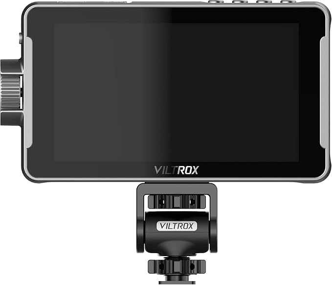 VILTROX 5.5 Inch 1200nits 4K 10bit HDMI Field Monitor, Touchscreen 3D LUT Portable Video Kit With Battery, On-Camera RGB Parade Histogram Waveform Focus Assist (DC-550 Pro)