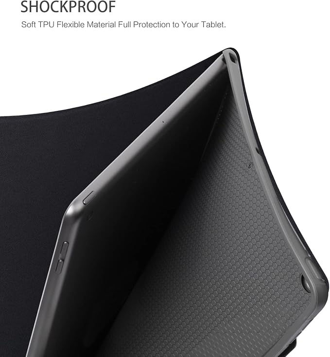 Case for iPad 9th Generation, for iPad 8th Generation Case, iPad 7th Generation case, for ipad case 9th Generation Multi-Angle View Adjustable Stand Auto Wake Sleep, Starry Night Sunflower