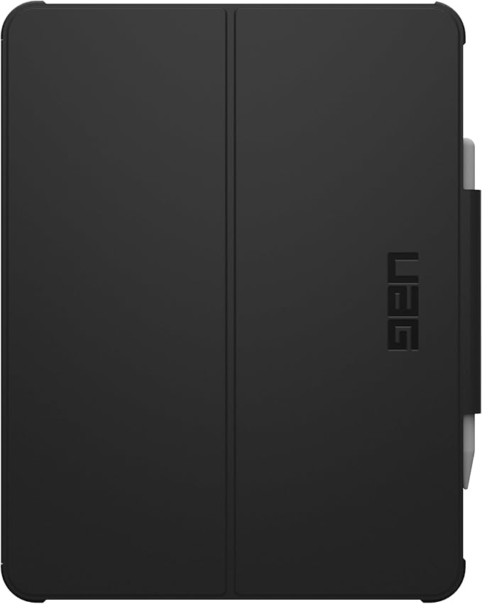 URBAN ARMOR GEAR UAG Designed for iPad Pro 13" 8th Gen 2025 M5, 7th Gen 2024 M4 Case A3360 A3361 - Rugged Folio Protective Cover with Multi-Angle Adjustable Stand and Pencil Holder Plyo LT Ice/Black