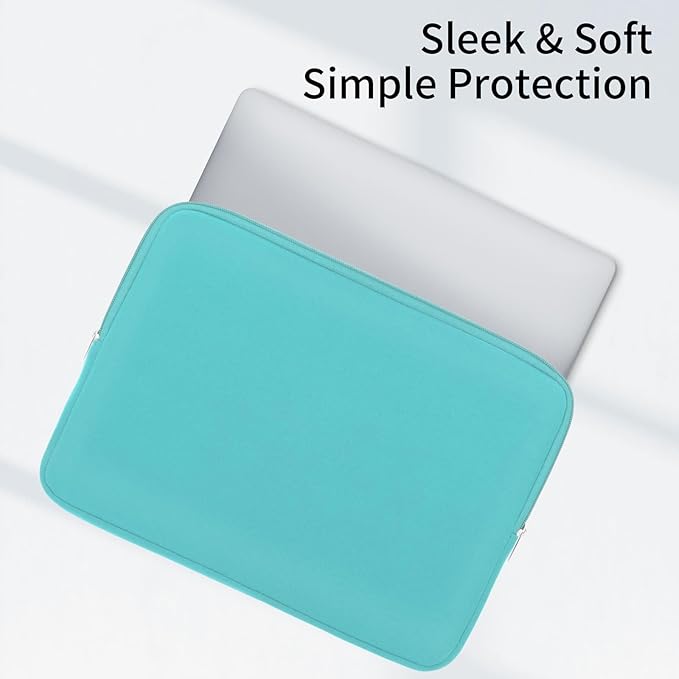 RAINYEAR 13 Inch Laptop Sleeve Compatible with 13.3" MacBook Air/Pro M1 M2 M3 M4 M5 A3449 A3240 A3113 A2681 A2338 Carrying Bag Protective Cover Soft Case (Blue, Upgraded Version)