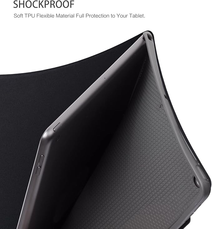Case for iPad 9th Generation, Case for iPad 8th Generation, Case for iPad 7th Generation 10.2 Inch Case, Multi-Angle Viewing Adjustable Stand Auto Wake/Sleep,Oil Painting Scenery
