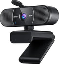 EMEET C960 2K Webcam with Microphone, 2K QHD, 2 Omnidirectional Mics, PDAF Autofocus Streaming Camera with Privacy Cover, Plug&Play USB Webcam for Calls/Conference, Zoom/Skype/YouTube, Laptop/Desktop