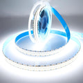 LEDENET 2835 SMD Cold White LED Strip Lights 6500K 16.4ft Double Row 2400 LEDs Flexible LED Strip Tape Light Ribbon Lamp DC 12V LED Daylight Dimmable Strip Lights for Bedroom Lighting