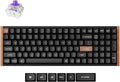 Keychron K4 HE QMK Wireless Gaming Custom Mechanical Keyboard, 2.4 GHz/Bluetooth/Wired 96% Layout Hot-Swappable Programmable RGB Backlit Gateron Magnetic Switches for Mac Windows, Wood Frame-Black