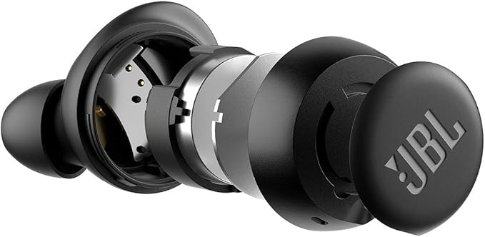 JBL Live Free NC+ - True Wireless in-Ear Noise Cancelling Bluetooth Headphones with Active Noise Cancelling, Microphone, Up to 21H Battery, Wireless Charging (Black)