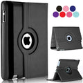 Vultic Rotating Case for iPad Air 2 (2014) [9.7-inch], 360 Degree Stand [Auto Sleep/Wake] Folio PU Leather Smart Cover (Black)