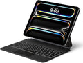 runelk Keyboard Case for iPad Pro 13-inch (M4 2024 / M5 2025), Magic-Style Magnetic Keyboard Case with Multi-Touch Trackpad, Floating Cantilever Stand Compatible with iPad Pro 13 - Charcoal Black