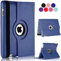 Vultic Rotating Case for iPad Air 11 inch M4/M3/M2 [2026/2025/2024] / Air 10.9 inch [5th/4th Gen 2022/2020], 360 Degree Stand [Auto Sleep/Wake] Folio PU Leather Smart Cover (Navy Blue)