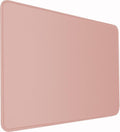 Mousepad, Large Gaming Mouse Pad with Double Stitched Edges, 14.9 x 11.7 inches Premium-Textured & Waterproof Mouse pad, Nonslip Natural Rubber Base Mousepad for Laptop,Computer, Office, Pink