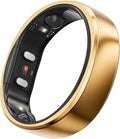 RingConn Gen 2, World’s First Smart Ring with Sleep Apnea Monitoring, No APP Subscription, 12-Day Battery Life, Stress/Heart Rate/Women's Health Tracker, Android & iOS Compatible (Rose Gold, Size 9)
