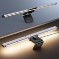 Syrinx 16.7" Computer Monitor Light Bar with Ambient Backlight, USB Reading LED Lamp, Screen Monitor Lamp, Touch + Gesture Control, Dimmable Desk Light, Eye-Caring, No Screen Glare for (Basic)