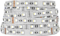 BTF-LIGHTING 5050 RGBW RGB+Cool White(6000K-7000K) 4 Colors in 1 LED Tape Light DC24V 5m 16.4ft 60LED/m Multi-Colored IP30 White 12mm PCB for Bedroom Kitchen Home Decoration(No Adapter or Controller)