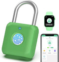 Fingerprint Padlock,Gym Locker Lock,Smart Padlock with APP Unlock,Fingerprint Lock USB Rechargeable for Gym Locker,Locker, School,Storage, Luggage